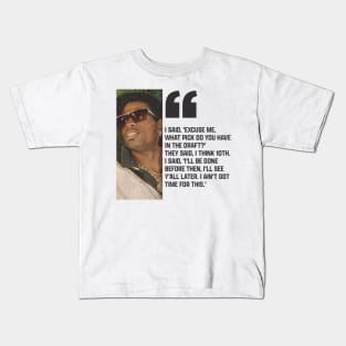 deion sanders quotes Kids T-Shirt